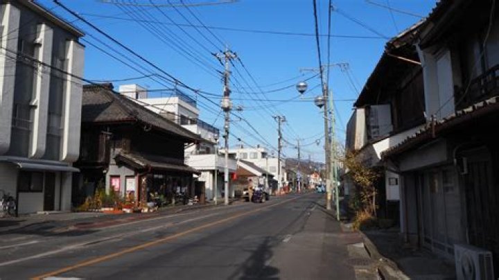 群馬県桐生市の風景
